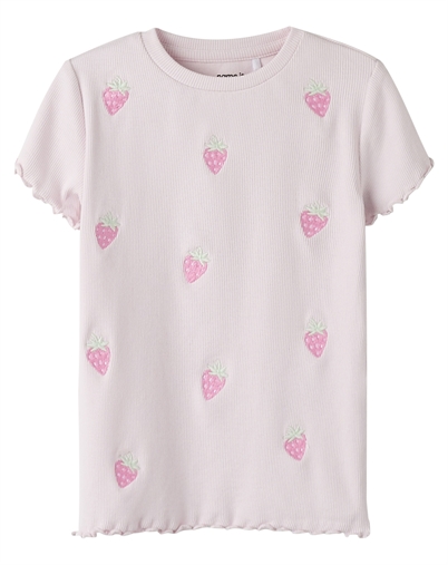 Name it - NMFJolemo Slim T-shirt - Cradle Pink